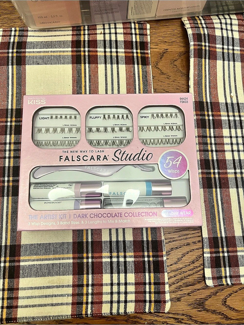 KISS Falscara Studio The Artist Kit | Dark Chocolate Collection Lash Kit